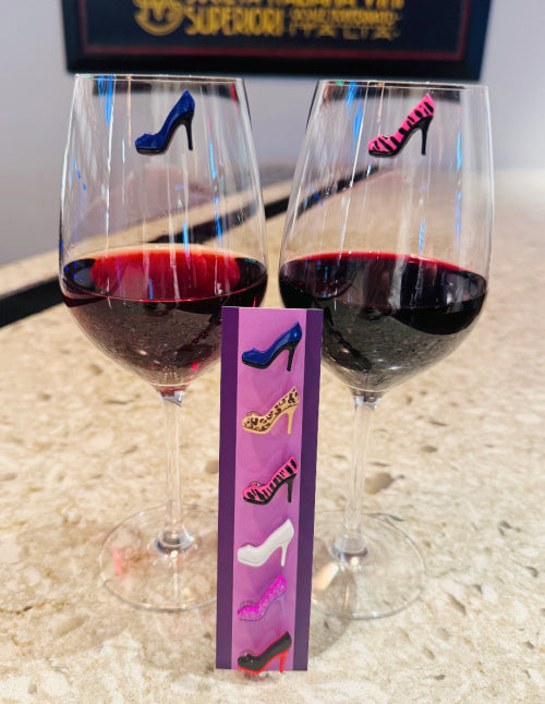 High Heel Magnetic Wine Charms