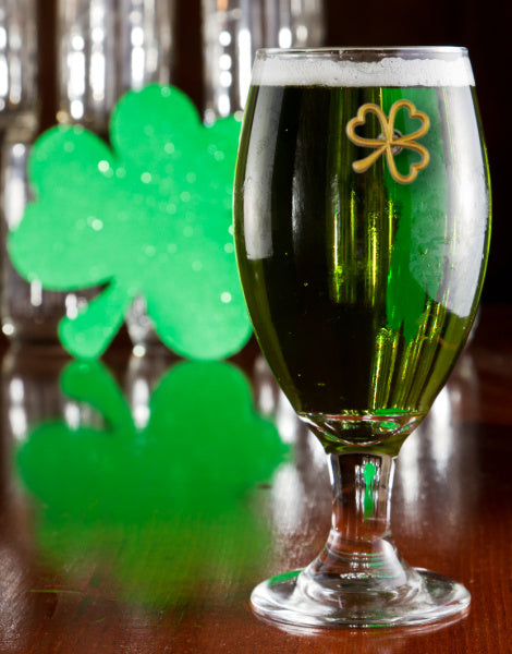 St. Patrick's Day Wine and Pint Magnetic Charms