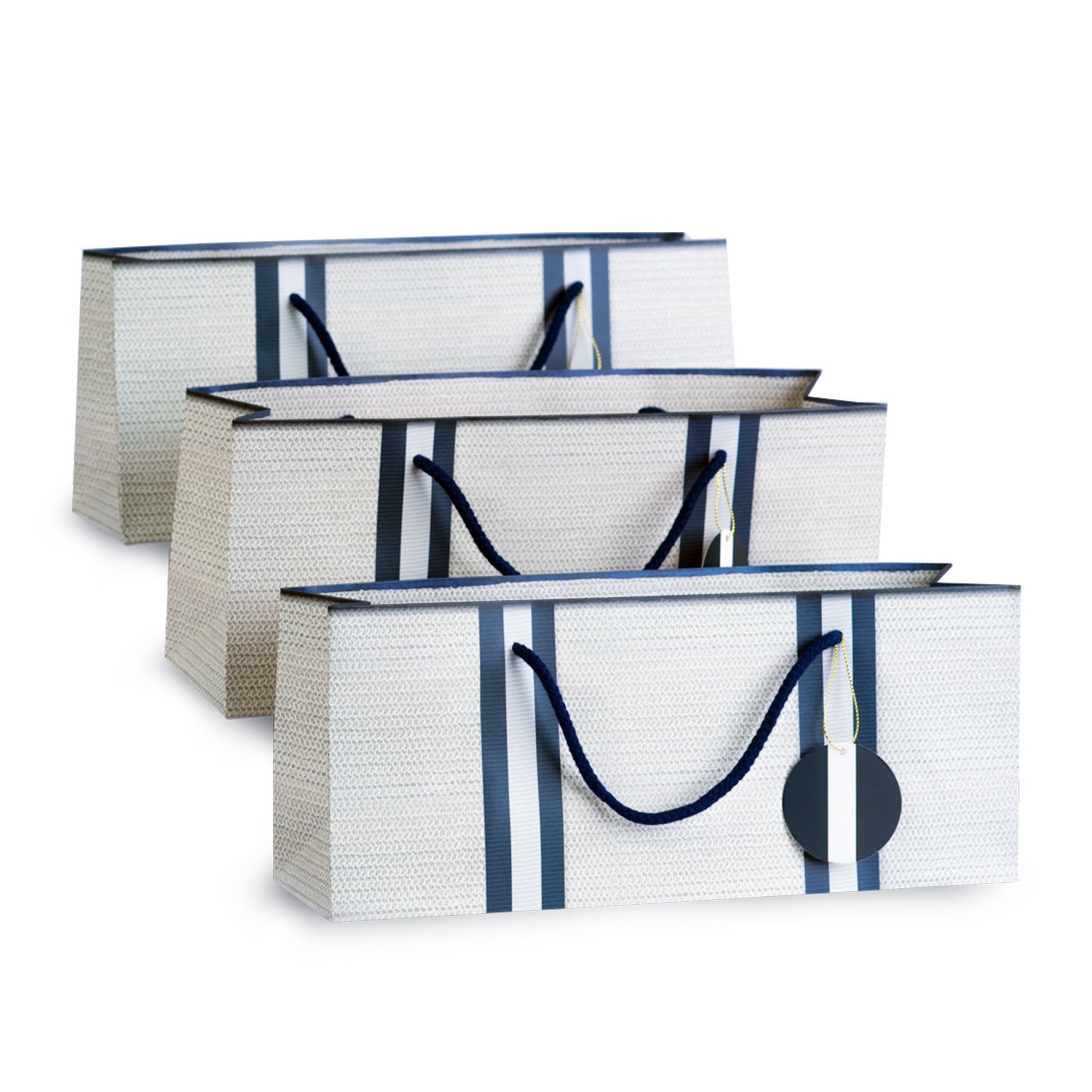 nautical wine gift bags