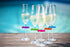 Cheers Silicone Wine Glass Charms Set of 8