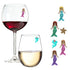 mermaid wine glass markers