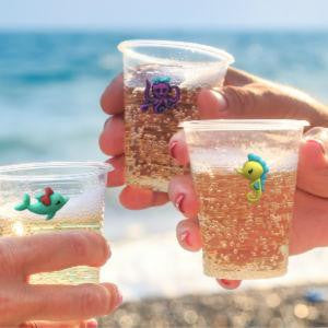 Ocean Treasures - Under the Sea Wine Charms