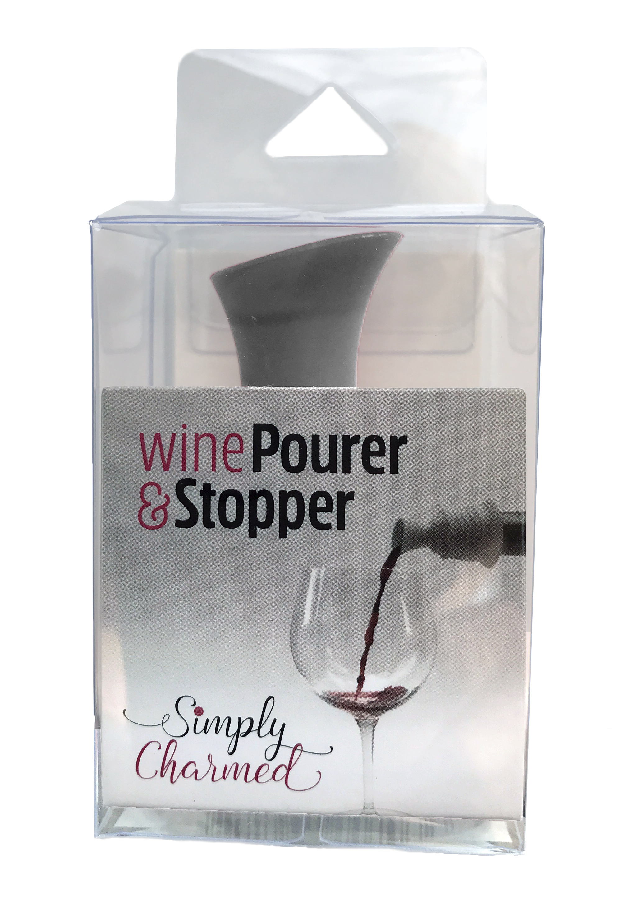 wine stopper pourer