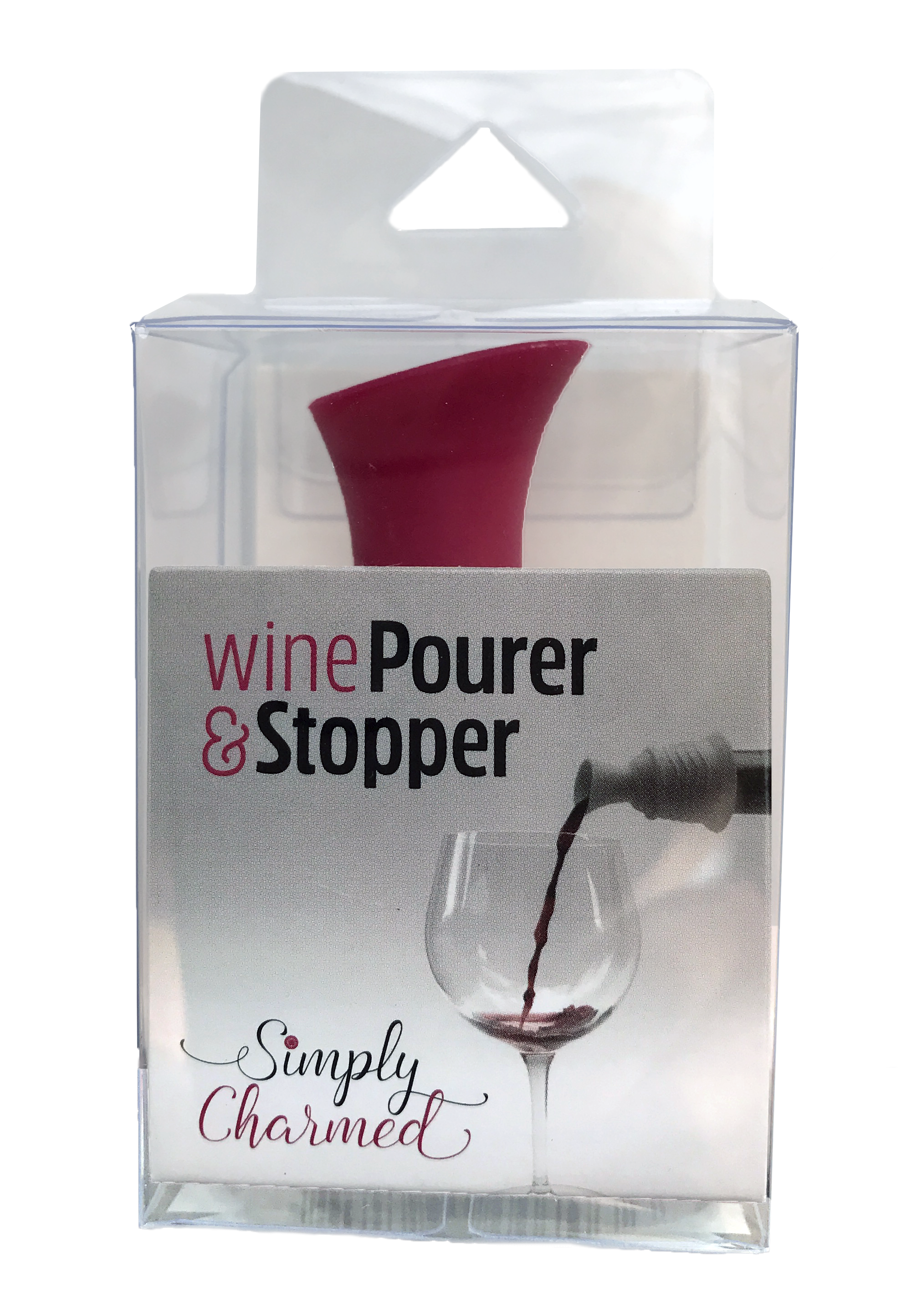 wine stopper pourer