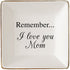 Love you mom jewelry tray
