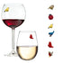 Bird Stemless Glass Wine Charms