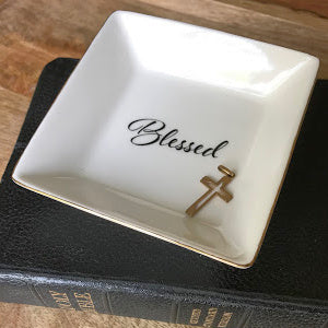 blessed jewelry plate