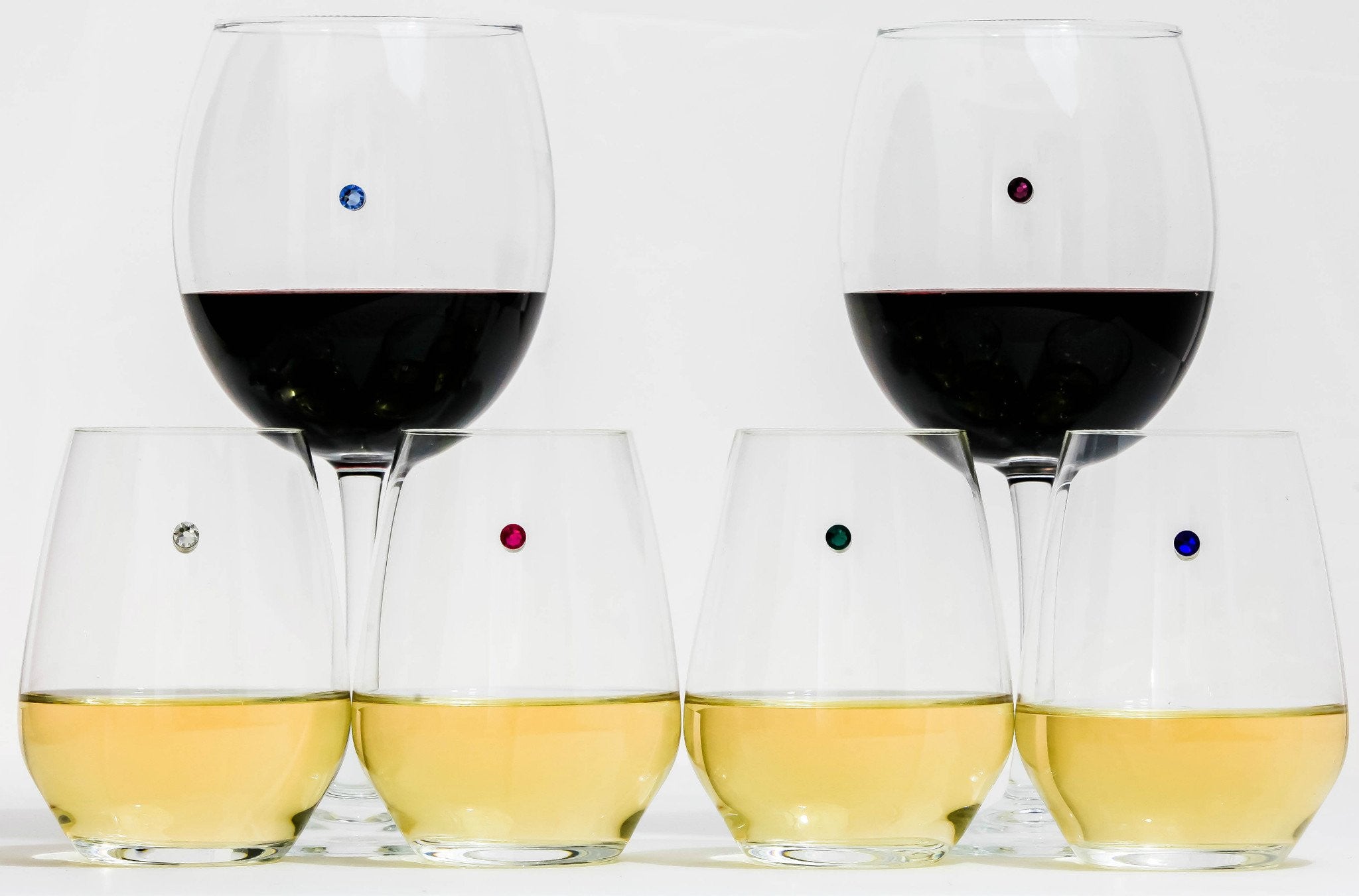 wine charms stemless magnetic Simply Charmed
