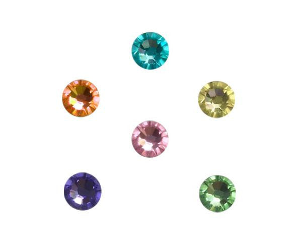 Swarovski wine glass charms