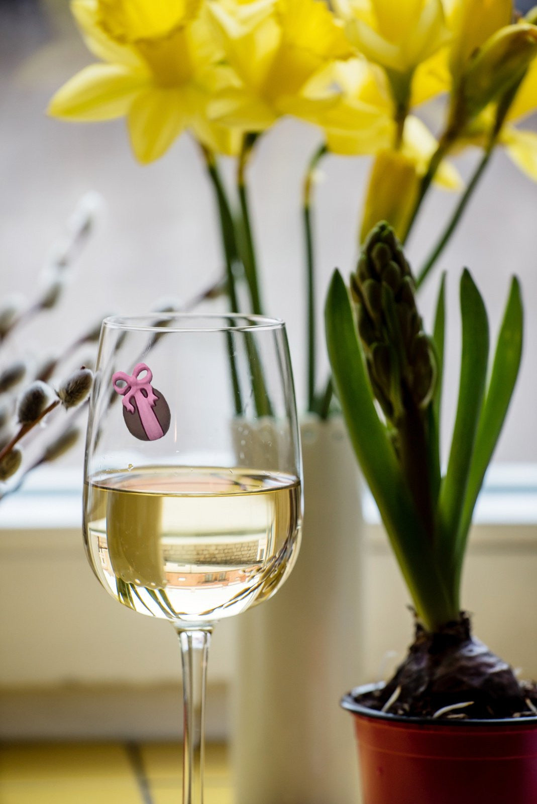 cute wine charms