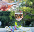 Flamingo Magnetic Wine Charms - set of 7 Tropical Themed Glass Markers