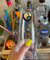 Nightmare Before Halloween/Christmas Wine Glass Charms