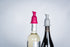 wine stopper pourer pink gray
