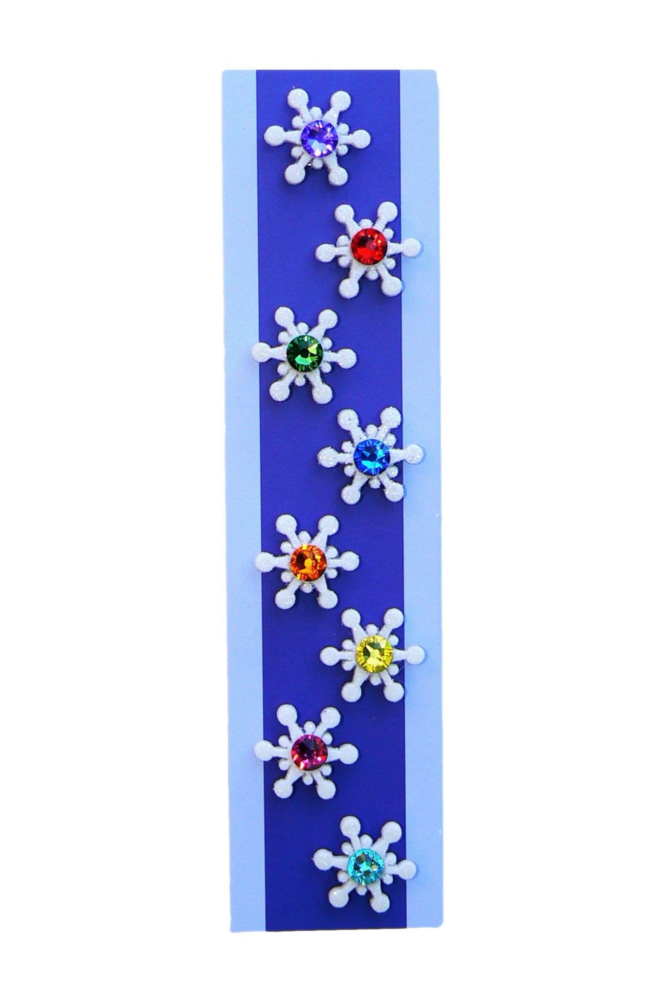  wine glass markers snowflake