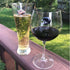 football wine charms