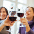 black cat wine charms