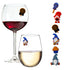 Halloween Gnomes Magnetic Wine Glass Charms