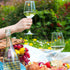 Easter spring wine charms