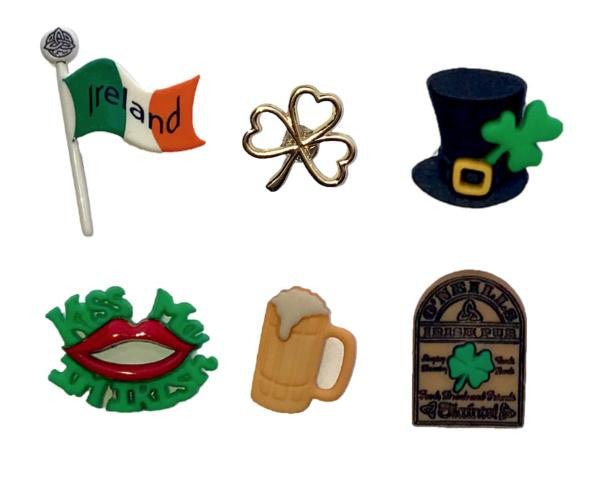 Irish Wine Glass Charms Gifts St Patricks Day Favors – Simply Charmed