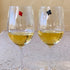 card party glass markers