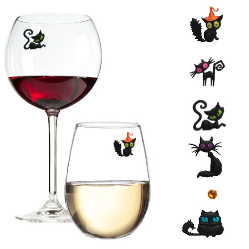halloween wine charms 