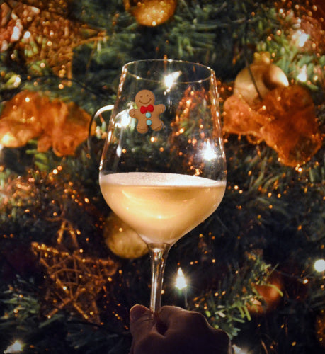 Christmas Gnomes Magnetic Wine Glass Charms