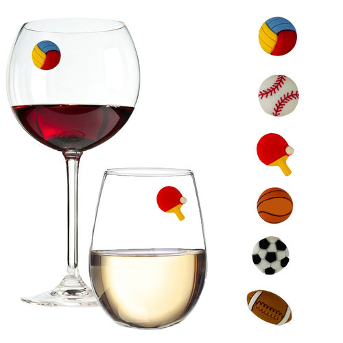 sports wine charms