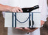 nautical white wine bag