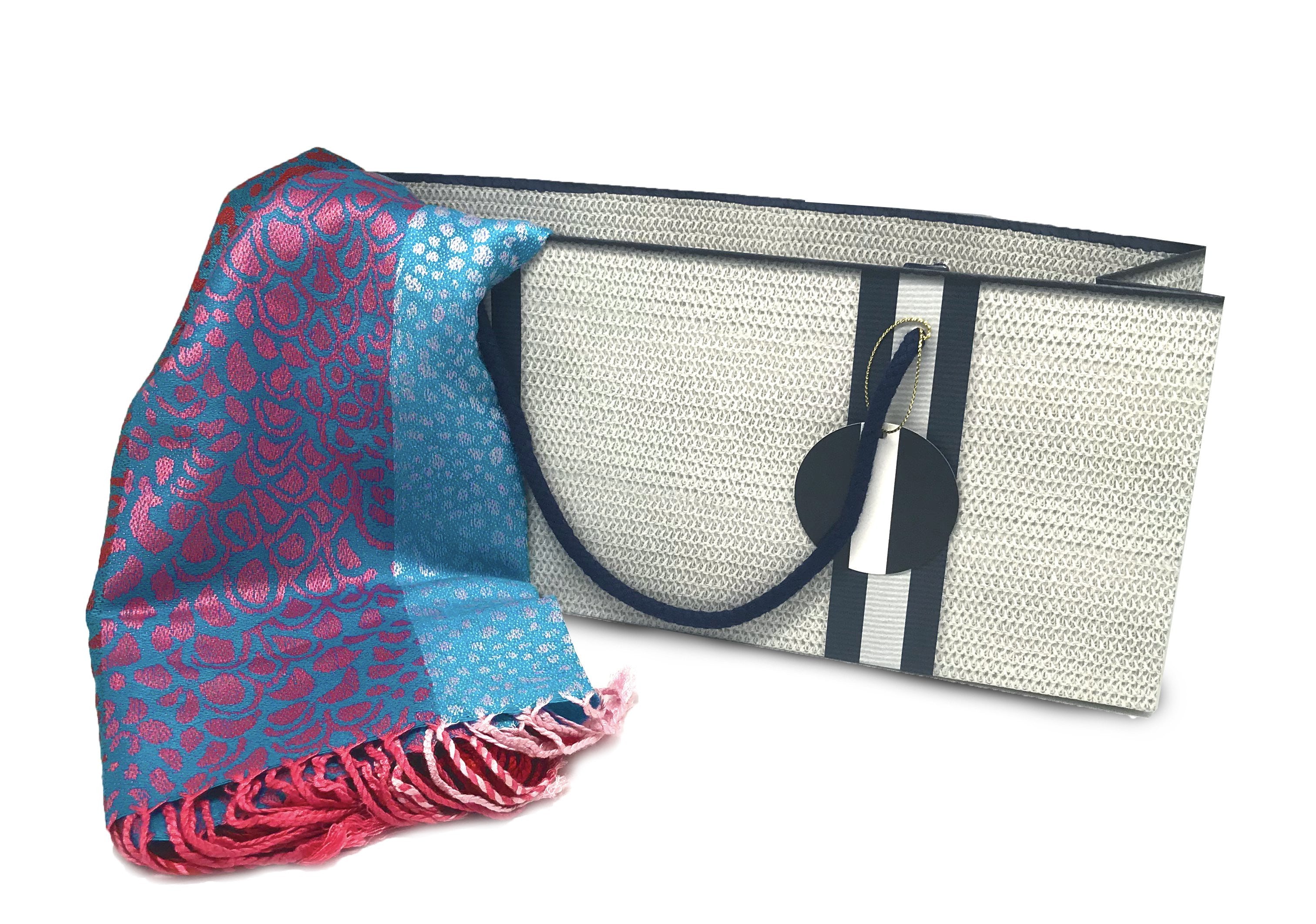 Navy / White Combo Wine Purse Collection Set of 6