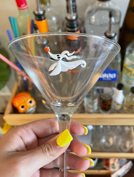 Nightmare Before Halloween/Christmas Wine Glass Charms